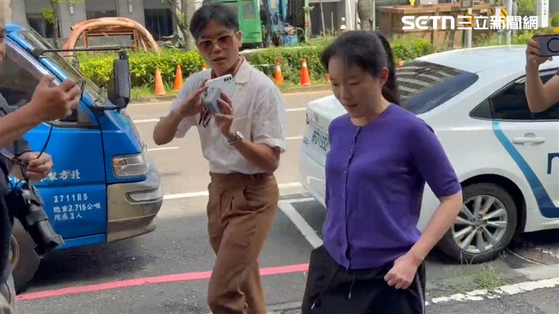 陳幸妤現身「證實離婚許久」。（圖／翻攝畫面）