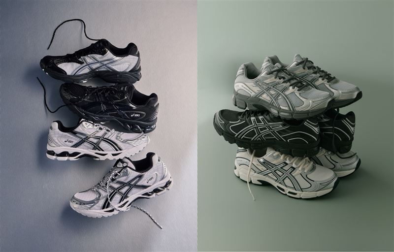 ASICS SPORTSTYLE 兩大系列新色登場,從百搭復古到非對稱美學,穿出情侶專屬時尚默契。(圖/品牌業者提供)