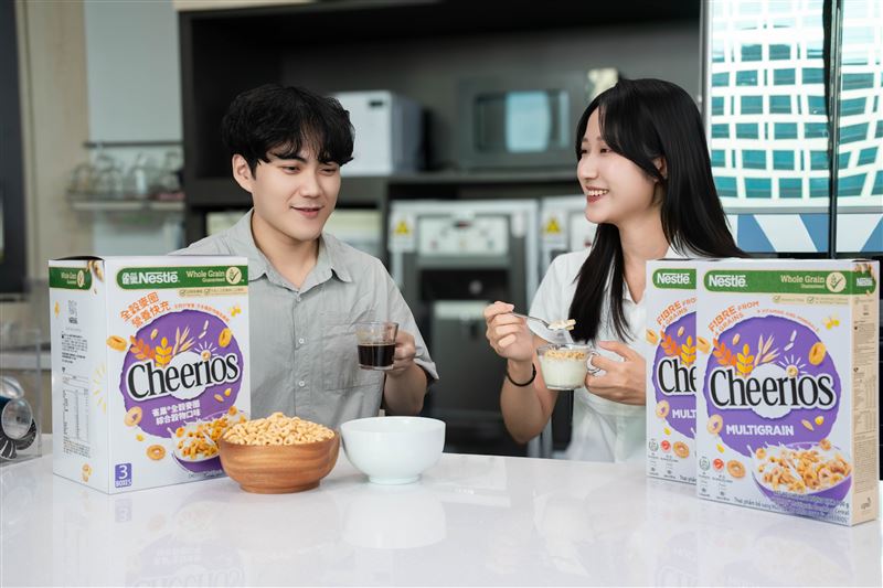 「Cheerios雀巢全穀麥圈」正式登台。(圖/品牌業者提供)