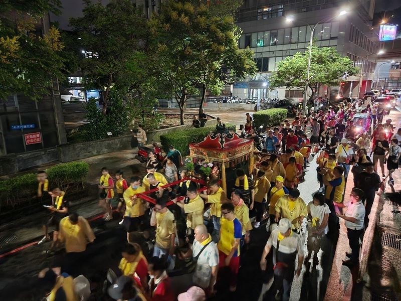 鬼月開始了！城隍爺警告10大禁忌　基隆好兄弟竟多15天假原因催淚曝光。圖為基隆護國城隍廟《夜巡》。（圖／基隆護國城隍廟提供）