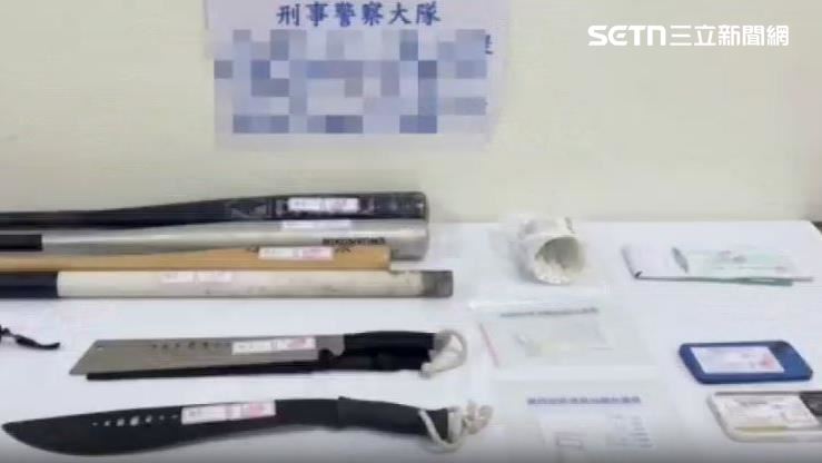 警方查獲毒品及多項犯罪工具