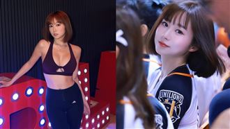 短髮女神辣秀一字馬！緊繃身材曲線全曝光