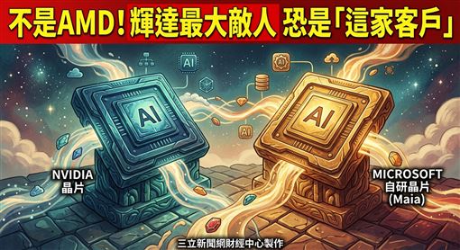 不是AMD！輝達最大敵人恐是「這家客戶」