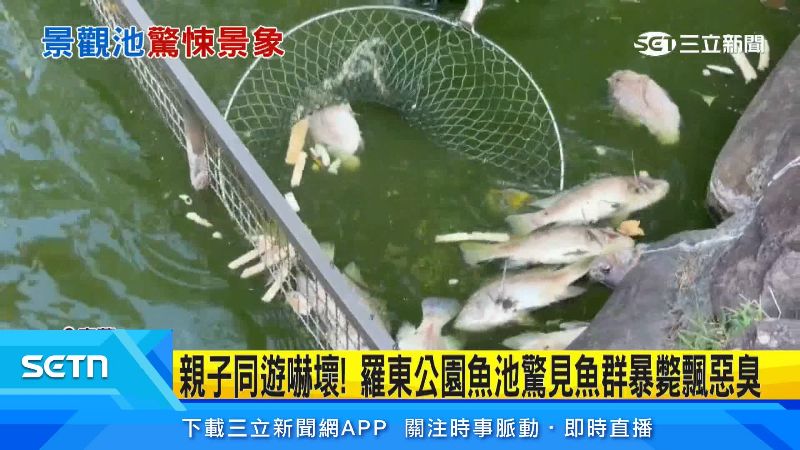 隔天就有工作人員趕著收拾