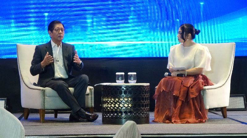 小馬可仕表態,若台海發生衝突,不會允許任何國家從菲律賓發動攻擊。(圖/中央社)