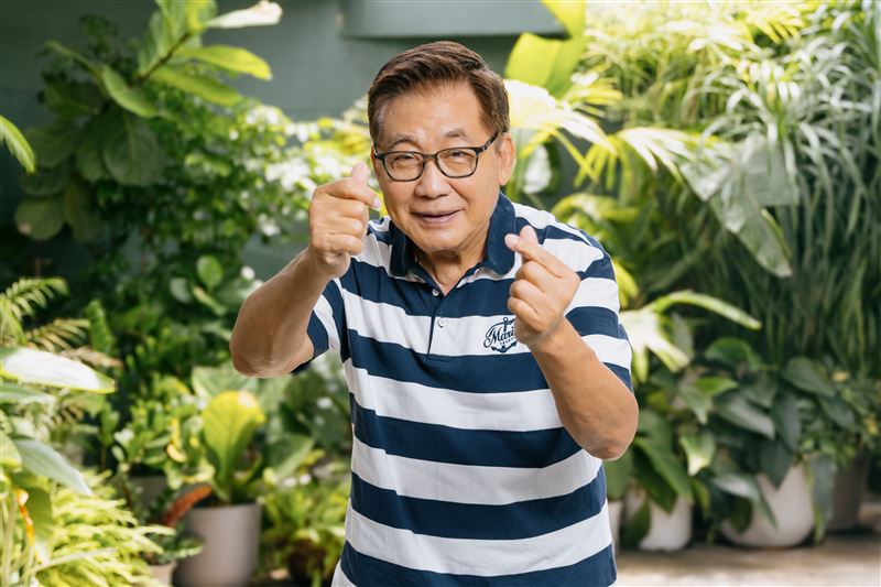 大愛劇《轉角那間心藥局》第二波媒體茶敘。梁修身飾演退役軍人姜鐵生(姜伯伯)。(圖/大愛影視提供)