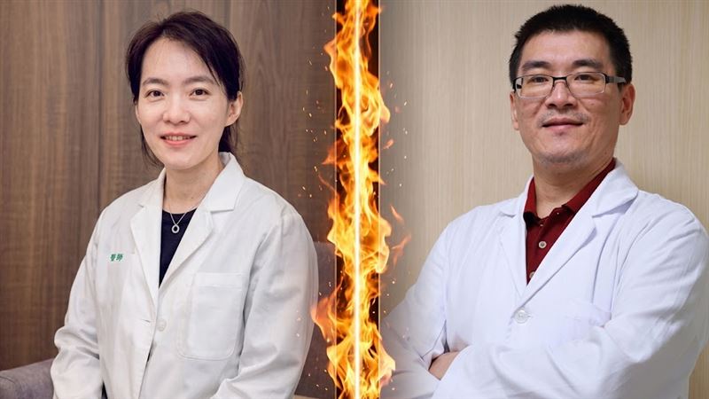 廖芳潔痛批趙建銘是「說謊成性又毫無擔當的男人」,看到陳幸妤這次挺身開戰,只想豎起大拇指說聲讚。(圖/翻攝自陳幸妤牙醫診所粉專、台灣基督長老教會新樓醫療財團法人官網)