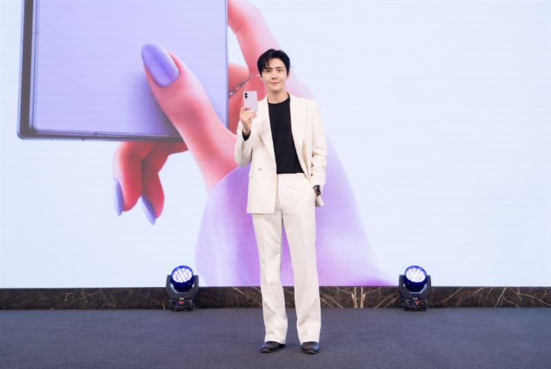品牌特別邀請韓星「酒窩王子」金宣虎來台擔任宣傳大使。(圖/品牌提供)