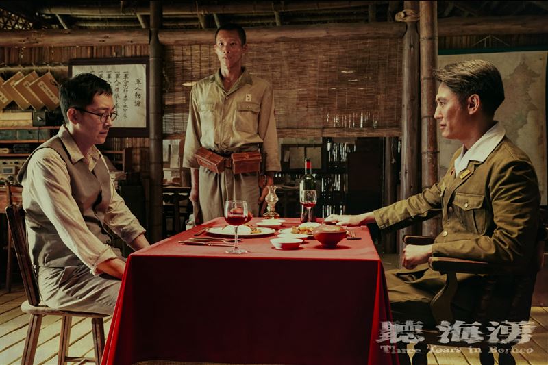 黃冠智演技爆發,觀眾皆對這場戲與領事、指揮官對峙的戲碼印象深刻。(圖/公視提供)