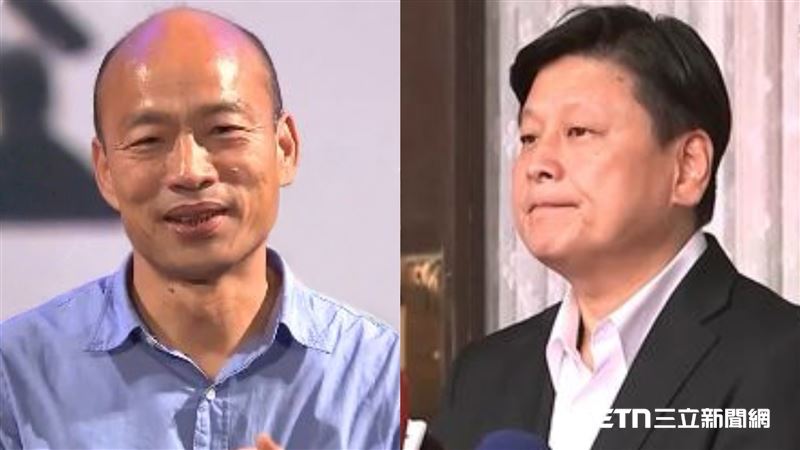 韓國瑜(左)、傅崐萁(右)雙方的互動,近期成了政壇關注焦點。(組合圖/資料照)