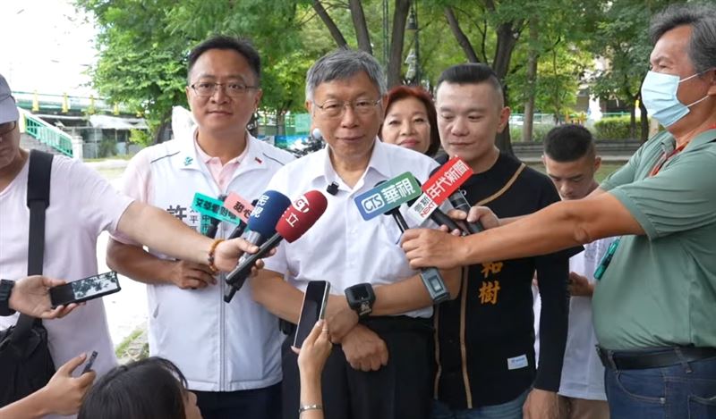 陳幸妤離婚！柯文哲：趙建銘當年蠻正常