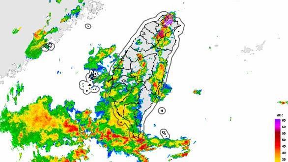 新／大雷雨狂轟3縣市　最新警戒區曝光