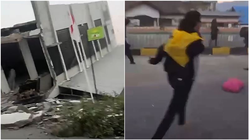 印尼強震釀20死！　6.1餘震又襲居民狂逃
