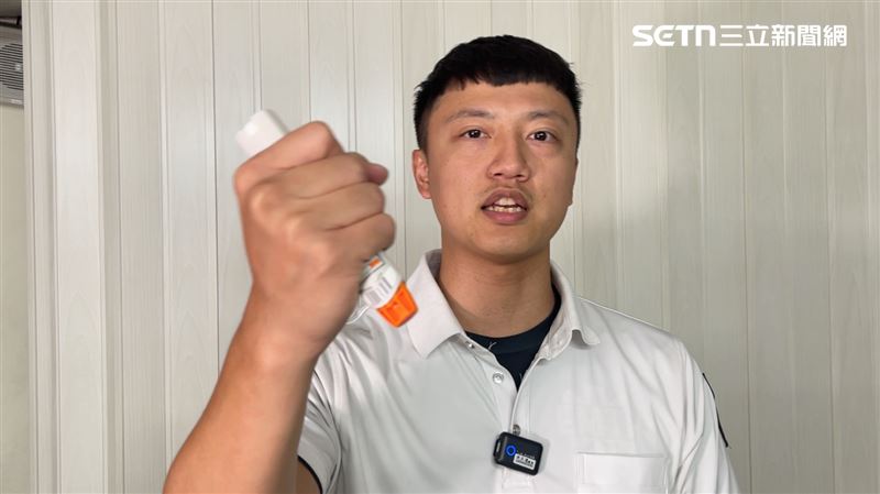 EpiPen是一種自動腎上腺素注射筆,專門緊急逆轉嚴重過敏性休克,在等待救援前可緩解相關症狀。(圖/記者洪正達攝影)