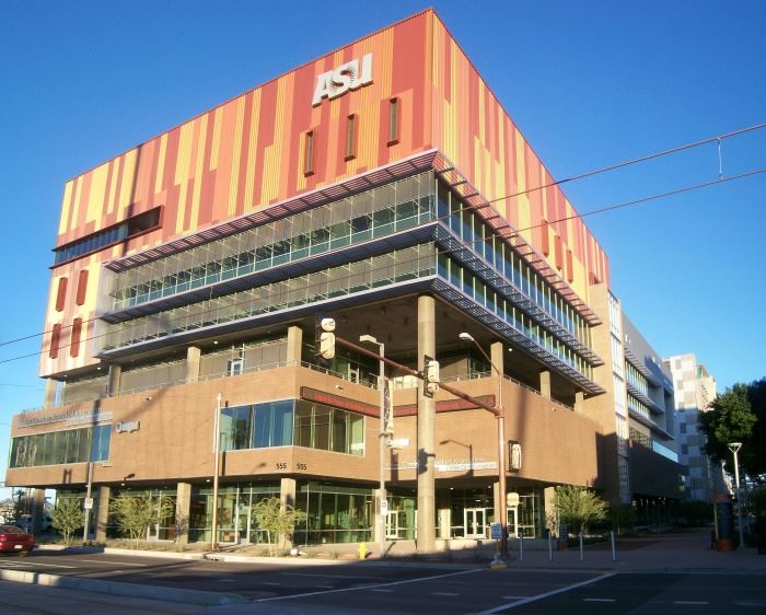 亞利桑那州立大學華特.克朗凱特新聞與大眾傳播學院。(圖/翻攝維基百科)