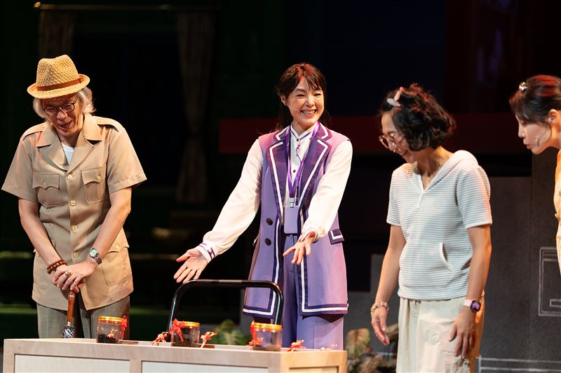 舞台劇《都更男女》首演精彩,樊光耀、曾珮瑜、王意萱、爆花演技一流,觀眾看完覺得劇情幽默而且很有收穫。(圖/金星文創提供)