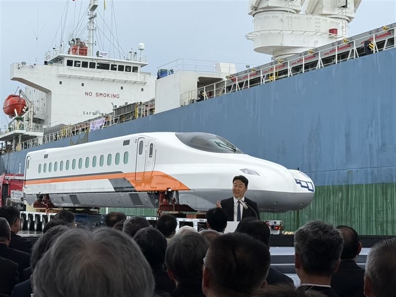 台灣高鐵請願票價漲,交通部長陳世凱今日也在抵台典禮中回應,並提出三個期許。(圖/記者李育道攝影)