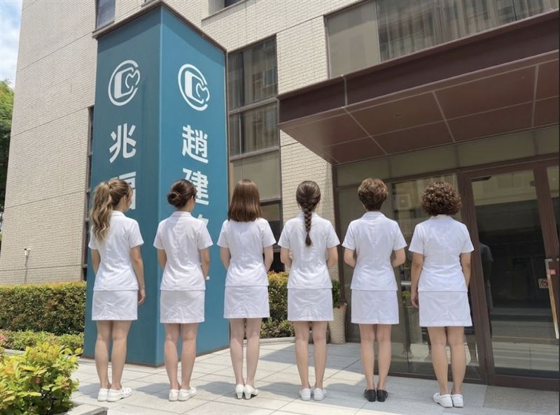 網傳台南妹子護理師都在趙建銘診所服務,附近住戶證實此事。(示意圖/AI合成)