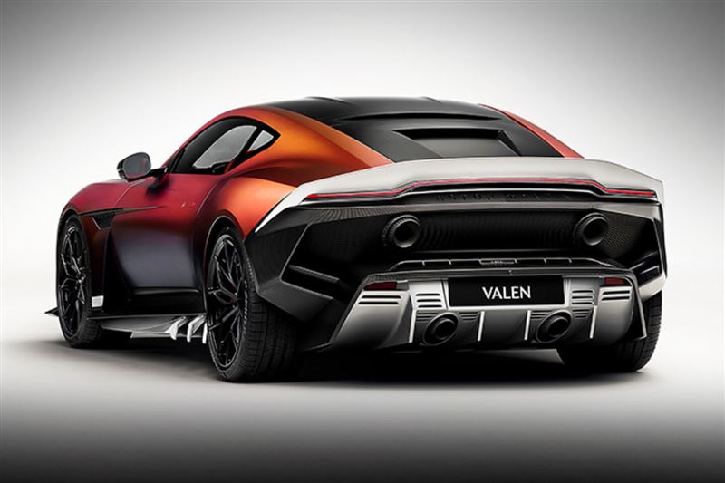 Aston Martin Valen沒有設置後擋風玻璃。(圖/翻攝Aston Martin網站)