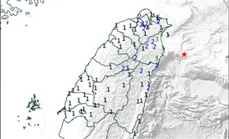 規模5.2地震　氣象署：屬隱沒型地震