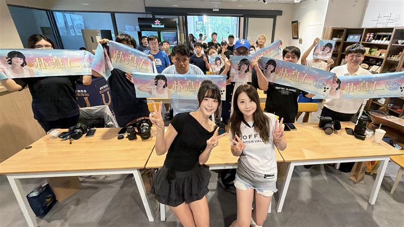 單季應援112場　鋼鐵應援女神來台1日店長