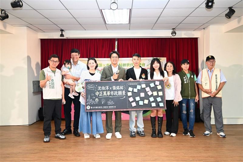 沈伯洋、張銘祐萬華合體,吳思瑤、吳沛憶、卓冠廷齊聚力挺「台北隊」