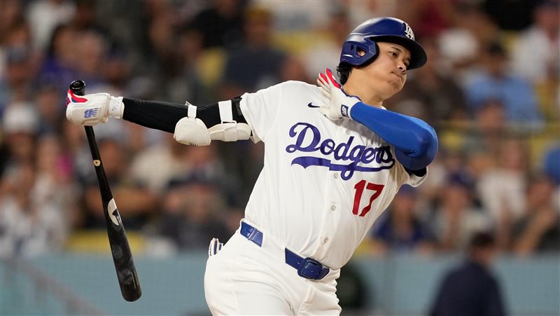 大谷翔平三壘打掃唯一1分 道奇輸釀酒人