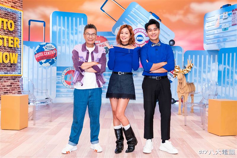 沈玉琳(左起)、莎莎、郭彥均。(圖/八大提供)