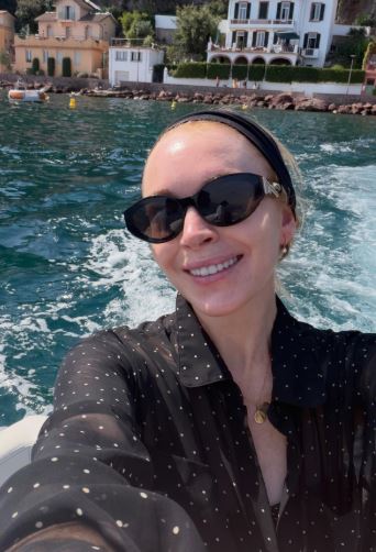 琳賽蘿涵透過Instagram分享多張度假照片。(圖/翻攝自IG @lindsaylohan)