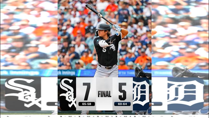 白襪7：5擊敗老虎。（圖／翻攝自X平台 @MLB）