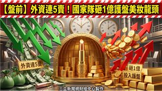 外資連5賣！國家隊砸1億護盤美妝龍頭