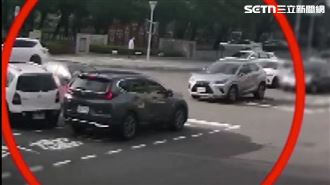 毒駕男闖紅燈肇事倒退嚕　害4車撞釀3人傷