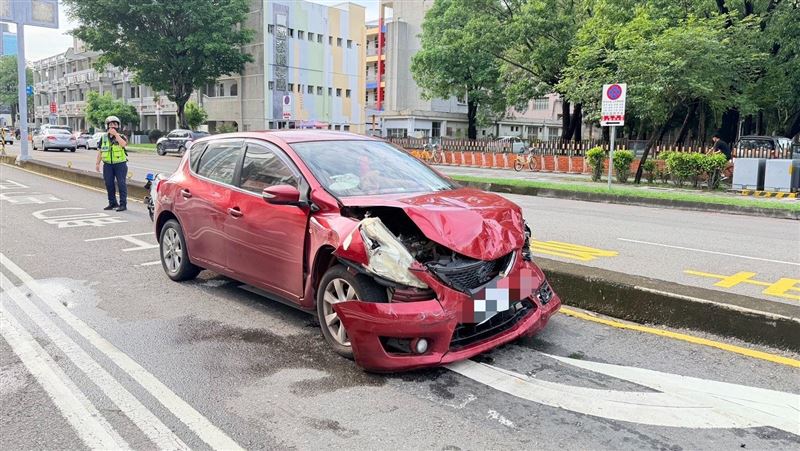 高雄男毒駕連撞4車！害3人受傷送醫