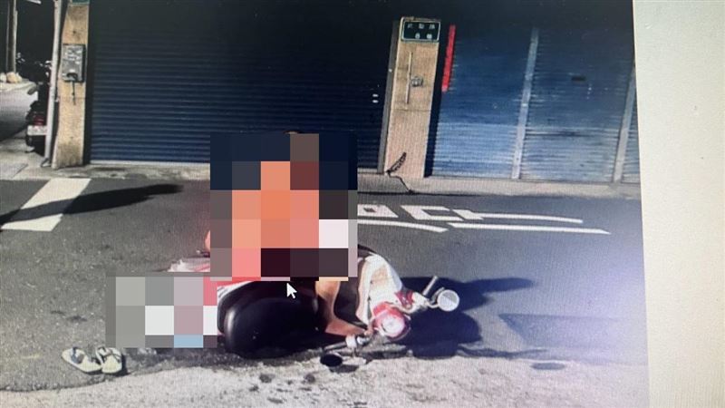 漏油不管！酒駕阿北躺地抽菸引熱議