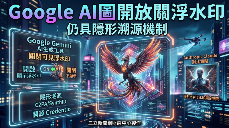 自己決定！Gemini開放自選浮水印