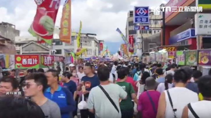 限定鬼門關夜市往年人潮近20萬人