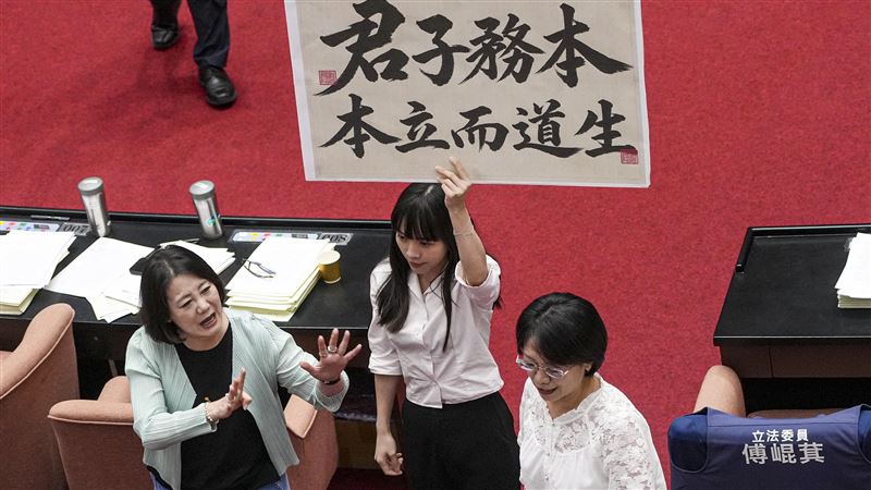 綠委：立法院可以審預算，絕不能審思想！