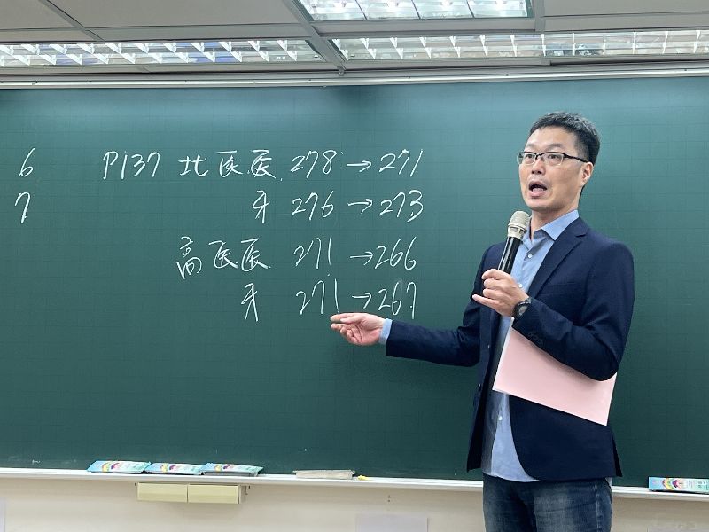 115學年大學分發入學管道分發結果17日公告，補教升學輔導專家陳佑榮（圖）分析，二類組就業導向強烈，電機、材料、化工分數最為熱門