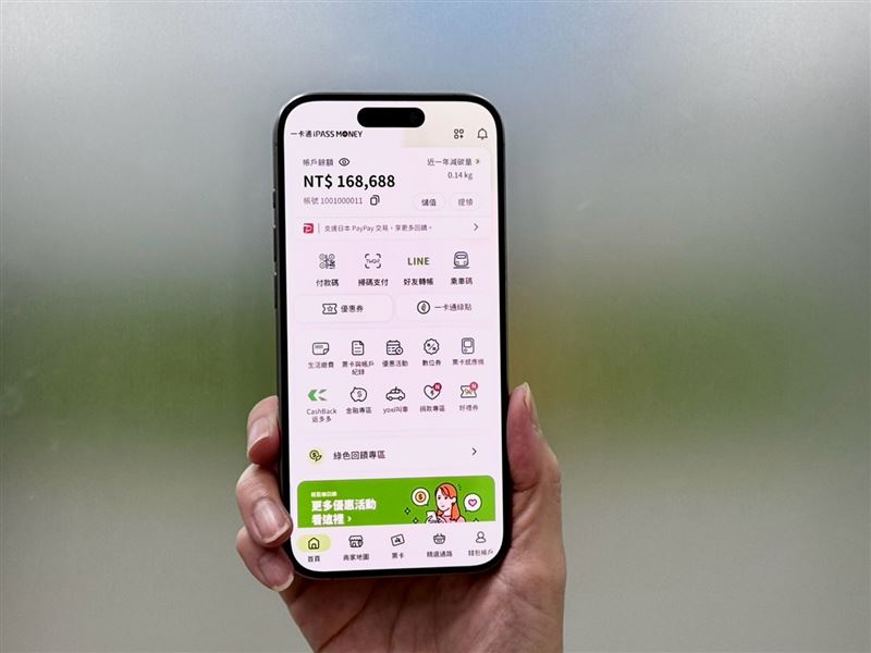 一卡通iPASS MONEY APP再升級串聯移動、消費與社福服務,打造更貼近生活的數位支付體驗。(圖/一卡通公司提供)