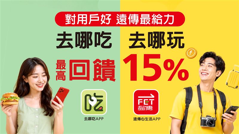 遠傳祭出雙平台超值用戶福利,打造「去哪吃、去哪玩」一站式生活優惠體驗。(圖/遠傳電信提供)