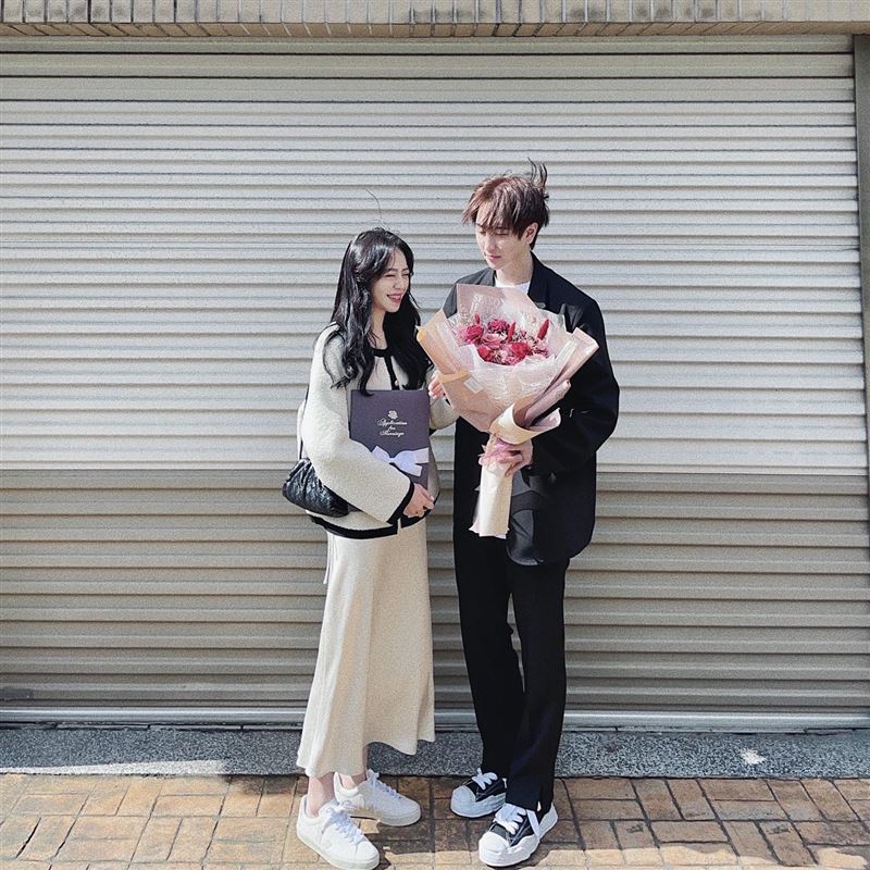 蕭伊前男友ED如今以邁向新生活,在2021年宣布結婚。(圖/翻攝自IG)
