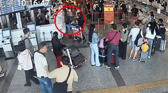 越女高雄機場大暴走！狂毆航警遭壓制