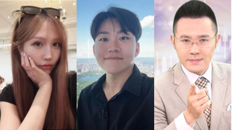 Joeman叫前女友蕭伊凌晨到府加熱牛肉麵，分析師郭哲榮提醒：「不要讓對方在心理與金錢上雙重受委屈。」（圖／翻攝自蕭伊、Joeman IG、郭哲榮分析師-摩爾證券投顧YouTube）