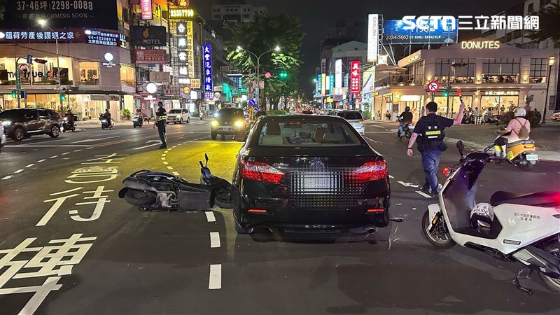新／台中重大車禍！酒駕撞3車1女意識不清