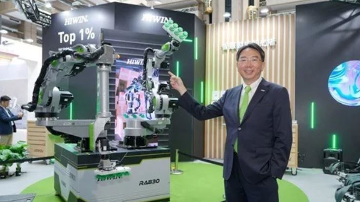 隨著備受矚目的機器人與自動化大展即將在禮拜三開展,各大機器人概念股再度引爆市場資金狂熱。(圖/翻攝自上銀科技官網)
