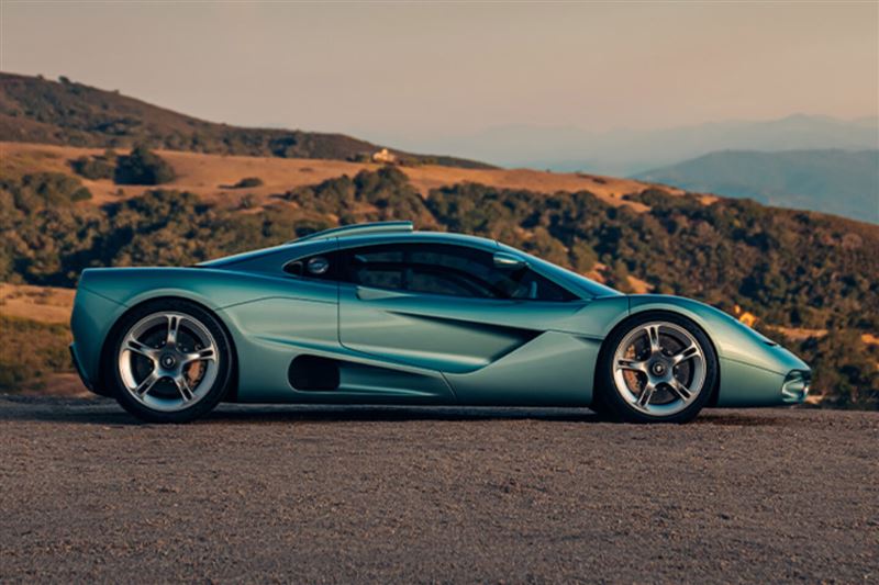 車身線條有McLaren F1的影子。(圖/翻攝Gordon Murray網站)