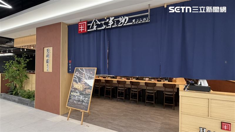 板前天婦羅海外首店！只要百元價。(圖／記者賴俊佑攝影）