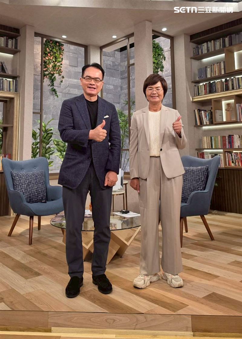 民進黨彰化縣長參選人陳素月接受三立新聞《話時代人物》節目主持人鄭弘儀專訪(圖/《話時代人物》)