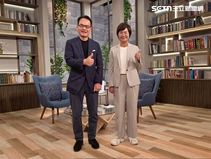 民進黨彰化縣長參選人陳素月接受三立新聞《話時代人物》節目主持人鄭弘儀專訪(圖/《話時代人物》)
