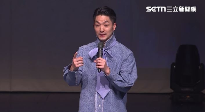 蔣萬安出席「台北好時尚」台北TOP時裝設計大賞頒獎典禮（圖／翻攝畫面）